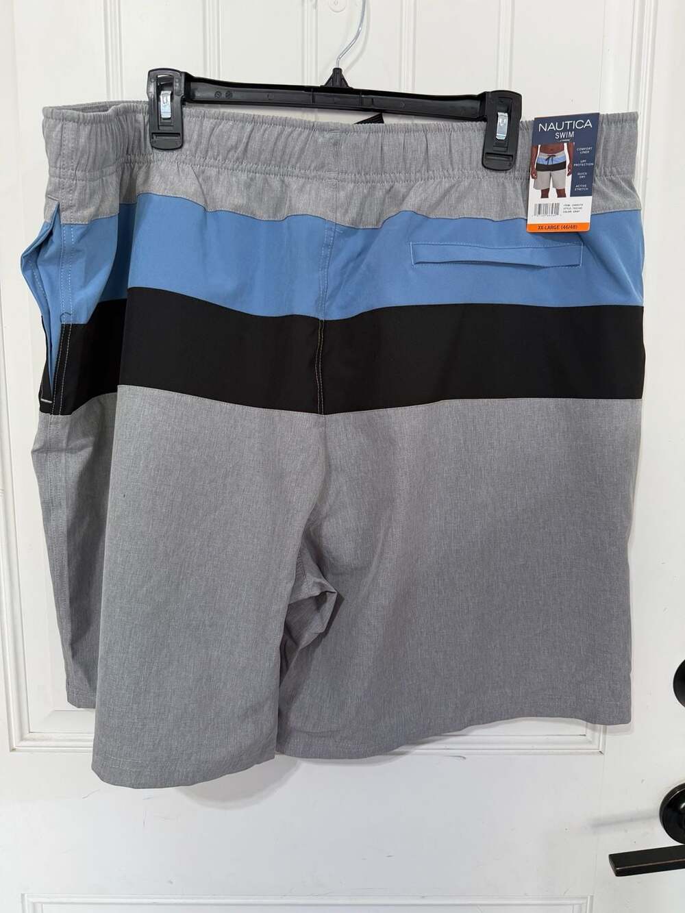 Nautica Men's Swim Trunks Active Stretch Quick Dry Volley Shorts Style T6516C